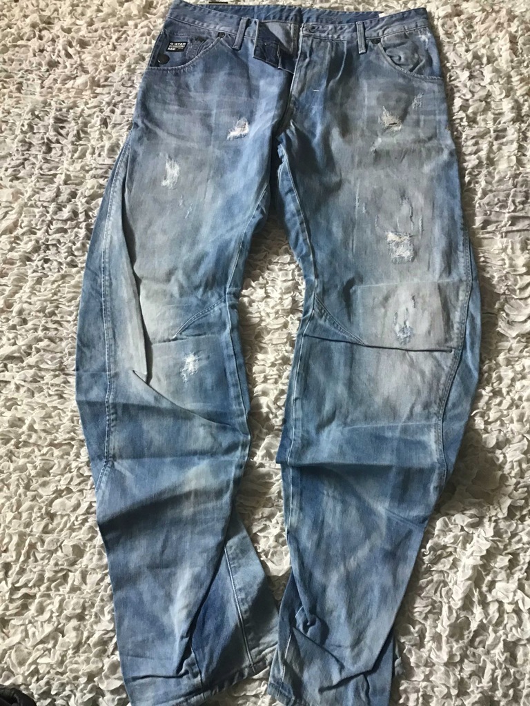 G STAR TAPERED jeans meskie 34/34