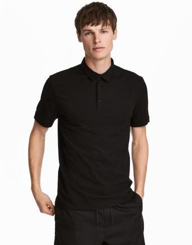 02T128 H&M__MJ9 KOSZULKA POLO BASIC__XL