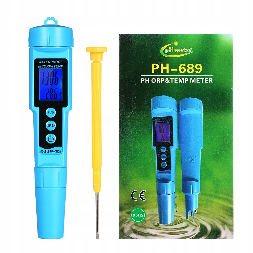 Tester jakości wody pH / ORP / TEMP 3 w 1