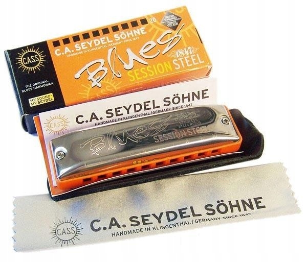 SEYDEL BLUES SESSION STEEL harmonijka ustna tonacja C