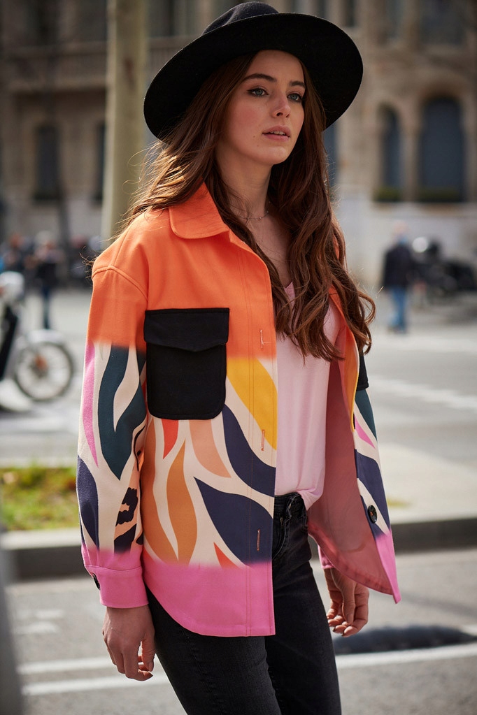 NAOKO KURTKA KOSZULOWA POP OF JOY S/M NOWOŚĆ