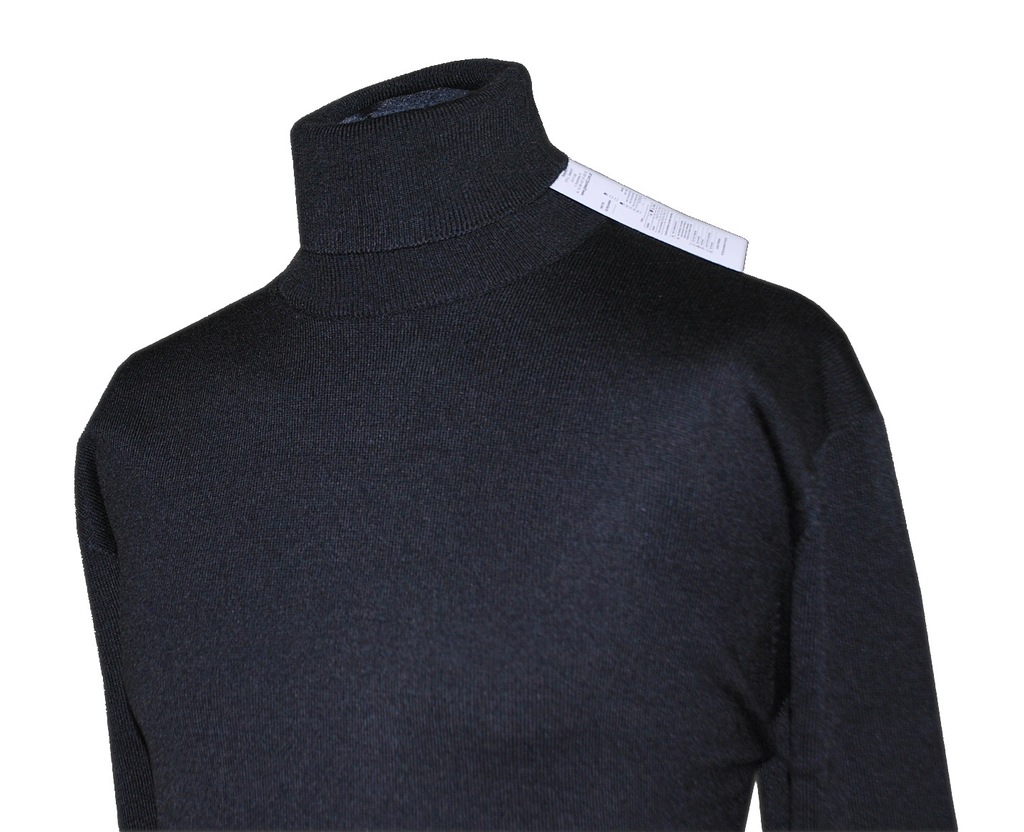Golf Męski czarny 3XL sweter