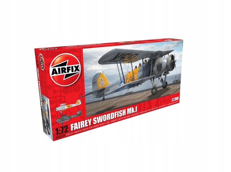 Купить Модель Fairey Swordfish Mk.I Airfix 1:72: отзывы, фото, характеристики в интерне-магазине Aredi.ru