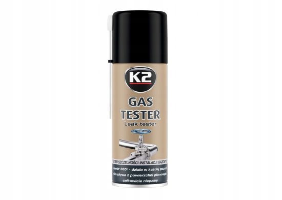 K2 GAS TESTER wykrywacz nieszczelności gazu 400 ml