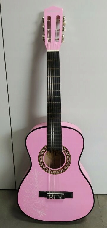 GITARA KLASYCZNA PLAY ON RÓŻOWA 86CM