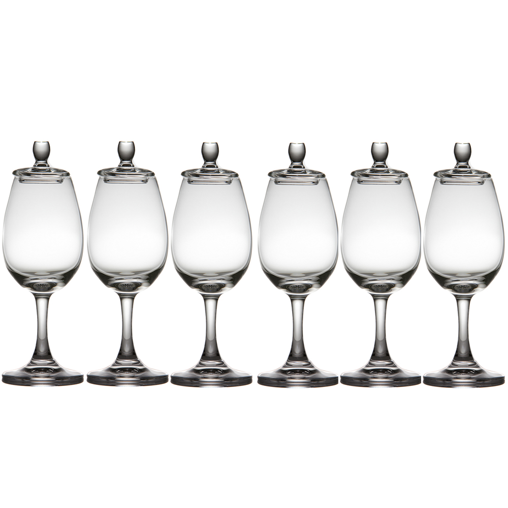 Купить GLENCAIRN COPITA Бокалы для виски с крышкой, 6 шт.: отзывы, фото ...