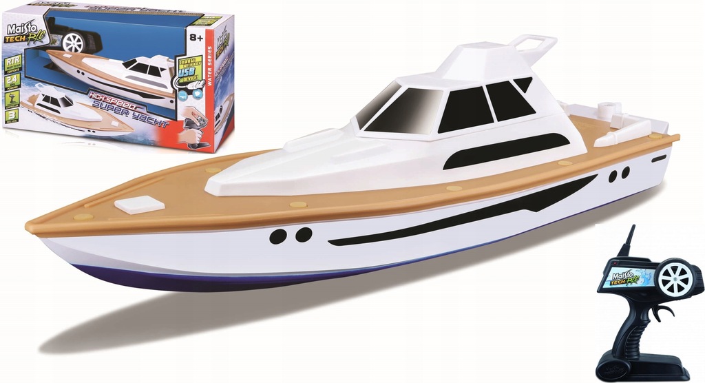 Купить ЯХТА моторная лодка с дистанционным управлением Maisto RC ФИЛЬМ!: отзывы, фото, характеристики в интерне-магазине Aredi.ru