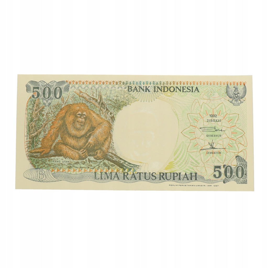 Indonezja - 500 rupii - 1992 r