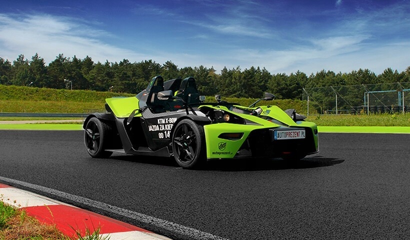 VOUCHER Jazda po Torze KTM X-BOW -1 okrążenie