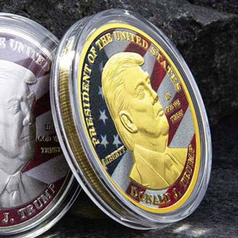 Купить Сувенирная коллекционная монета Д.Трампа: отзывы, фото, характеристики в интерне-магазине Aredi.ru