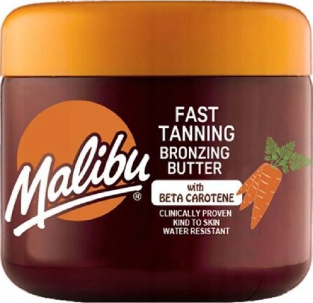 Malibu Fast Tanning Brązujące Masło Słoik 300ml