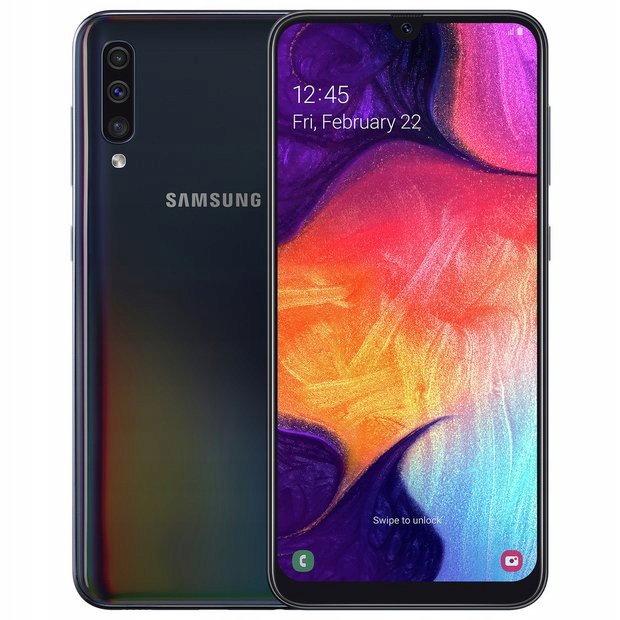 Купить Смартфон SAMSUNG GALAXY A50 4/128 ГБ черный ИДЕАЛЬНЫЙ: отзывы, фото, характеристики в интерне-магазине Aredi.ru