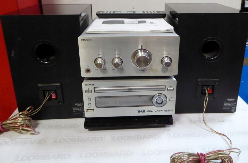 WIEŻA HITACHI AXM649U OKAZJA! - 8118970392 - oficjalne