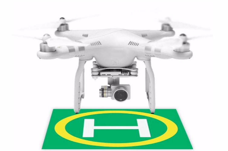 lądowisko LOTNISKO DLA DRONA HELIKOPTERA PLATFORMA