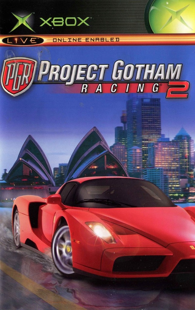PROJECT GOTHAM RACING 2 XBOX 9343012269 oficjalne archiwum Allegro