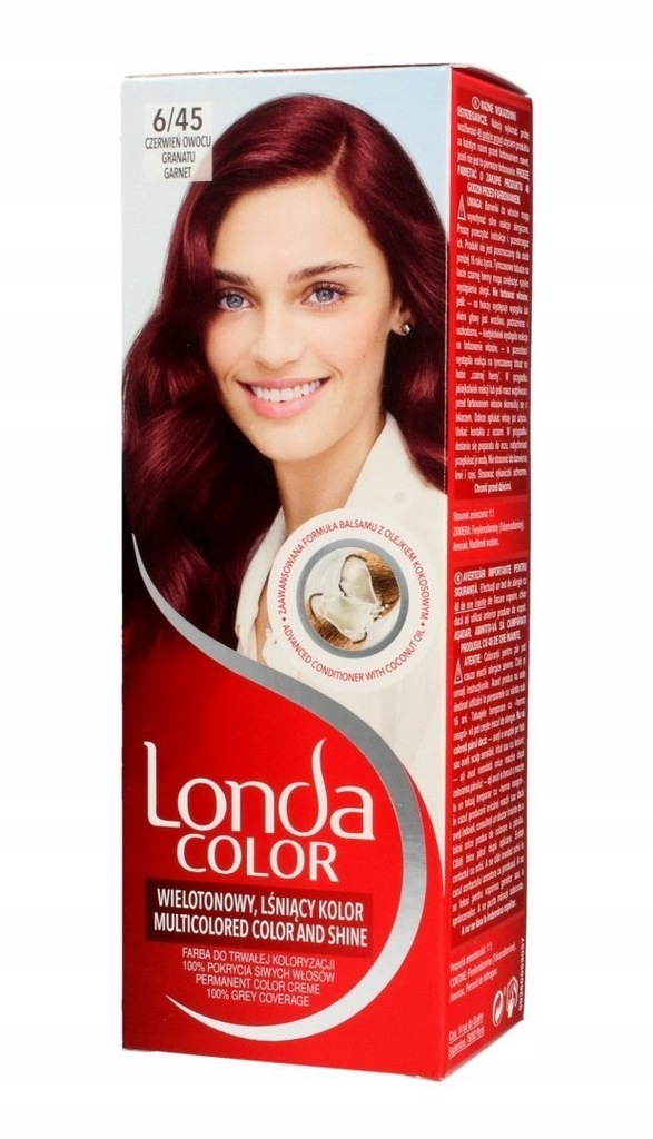 Londacolor Cream Farba do włosów nr 6/45 czerwień