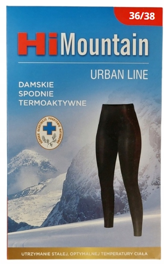 Termoaktywne Spodnie Legginsy Damskie r. 36/38