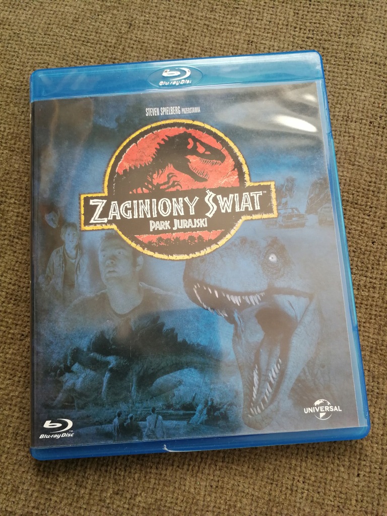 ZAGINIONY ŚWIAT - PARK JURAJSKI blu-ray