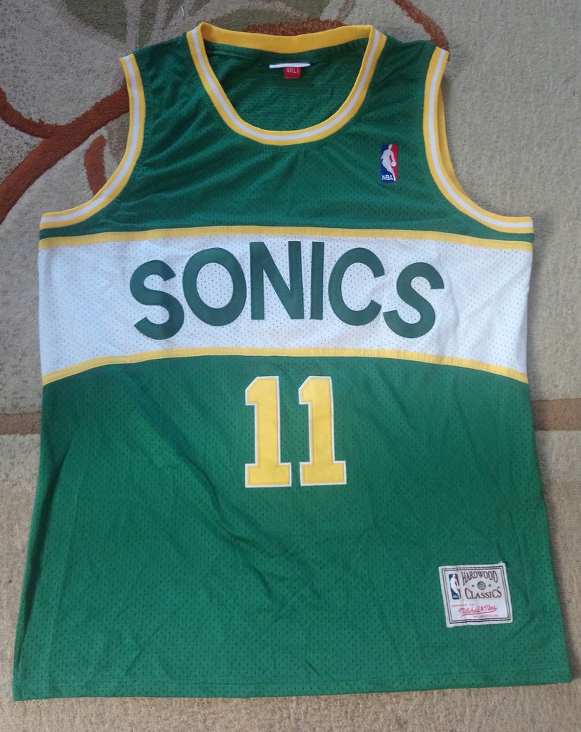 Detlef Schrempf SEATTLE SUPERSONICS retro NBA