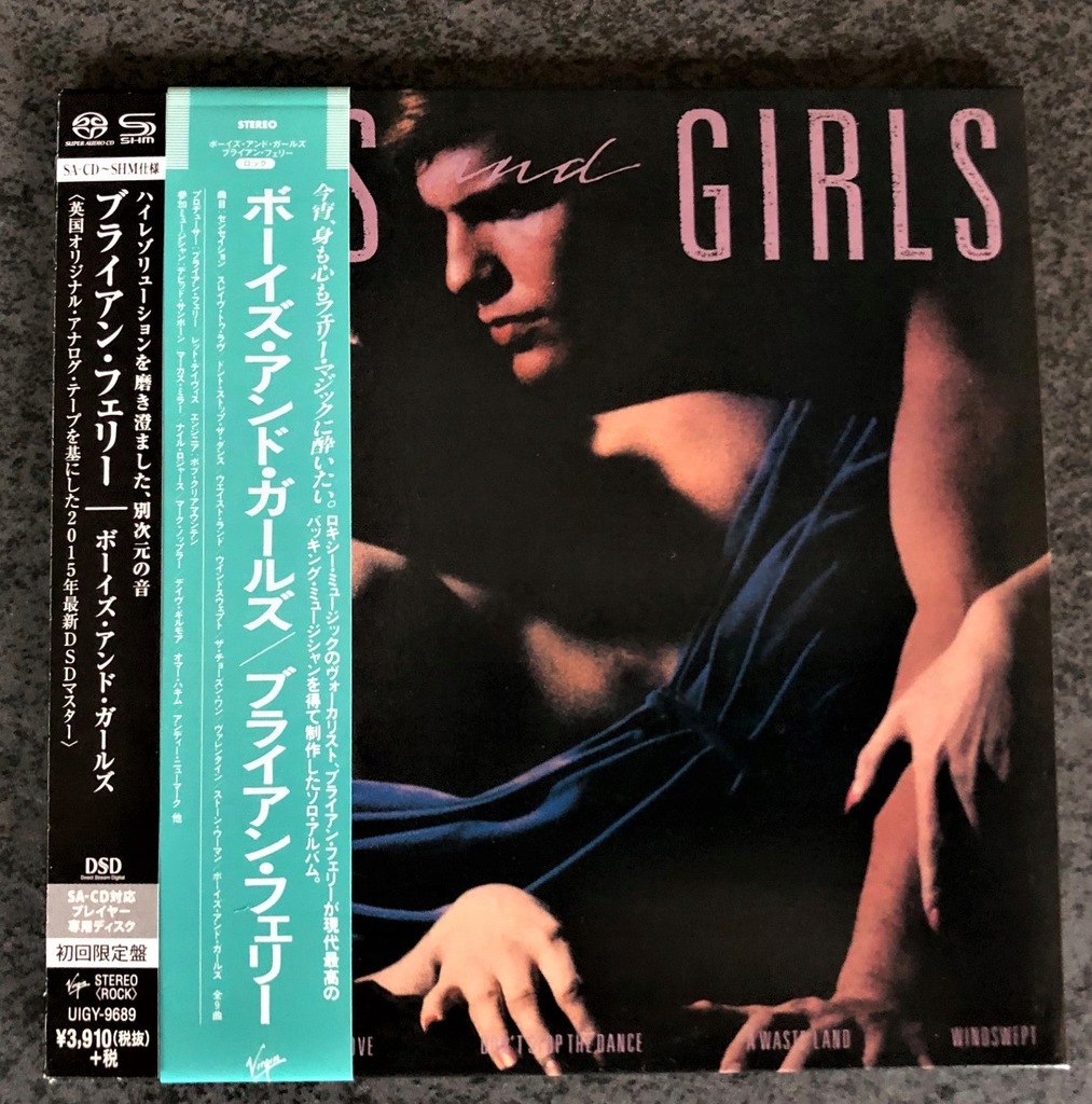 Bryan Ferry - Boys and Girls - Mini LP SHM - SACD Japan