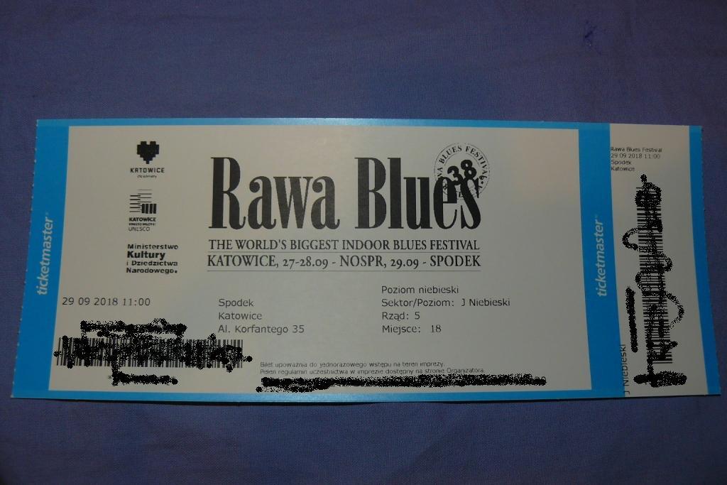 Rawa Blues Festival 2018 - bilet