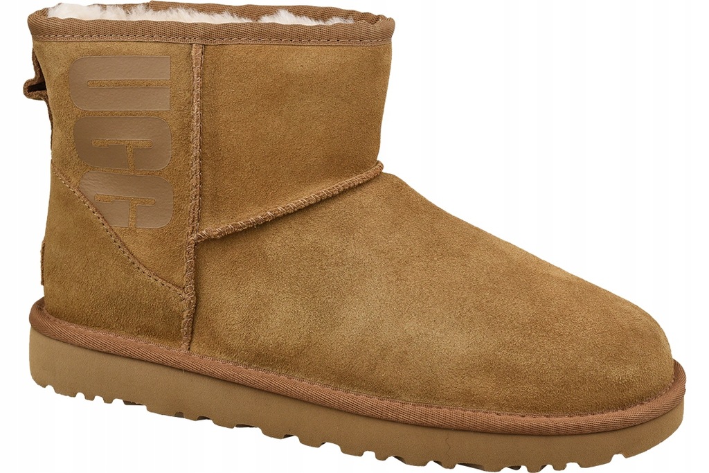 Damskie Buty UGG CLASSIC MINI UGG RUBBER LOG [37]