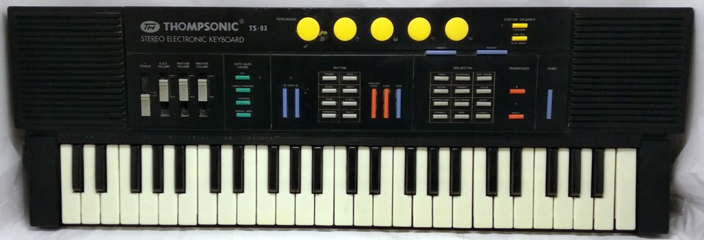 Stereo Electronic Keyboard THOMPSONIC TS-03