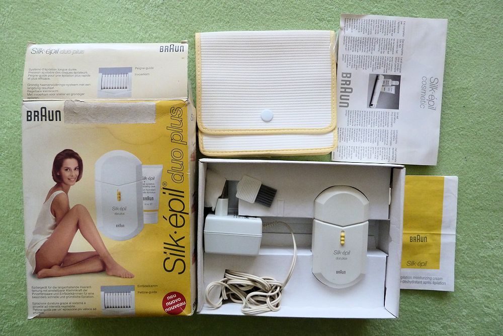 Depilator Silk epil Braun duo plus