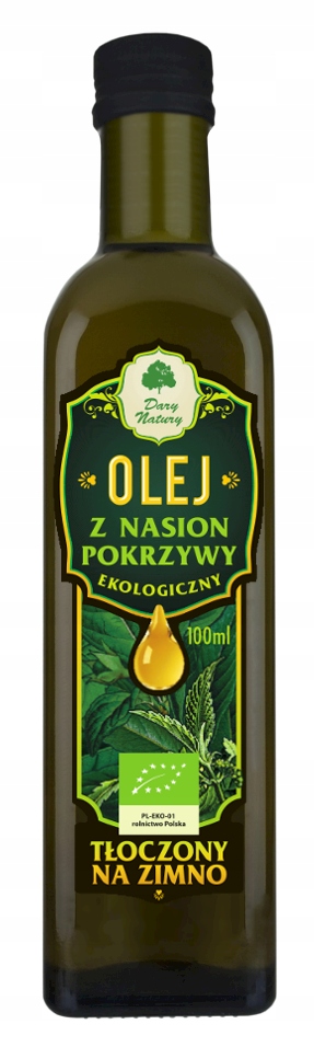 Olej z Nasion Pokrzywy ekologiczny BIO - 100 ml