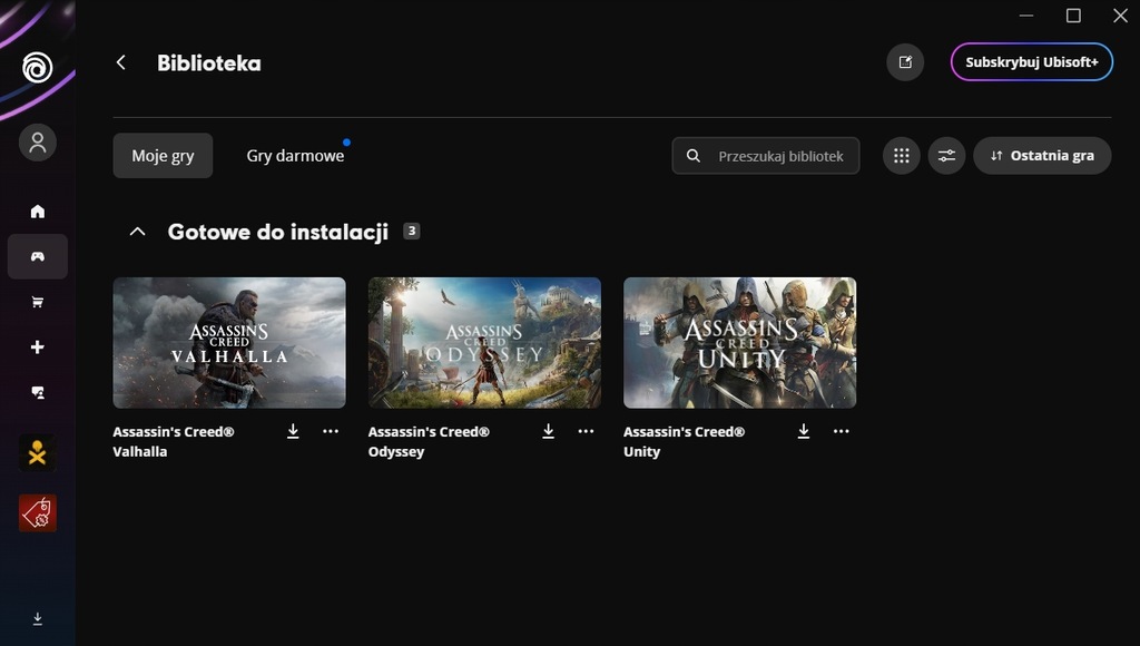 Assassin's creed Valhalla ,odyssey ,Unity