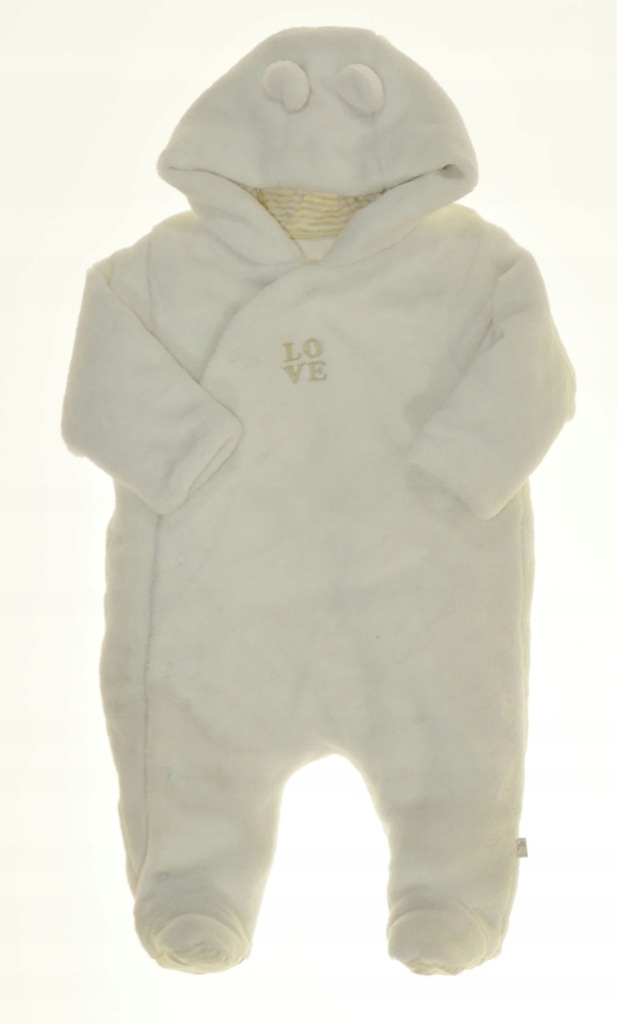 3-4940 BIAŁY KOMBINEZON MOTHERCARE 0-2m 56cm