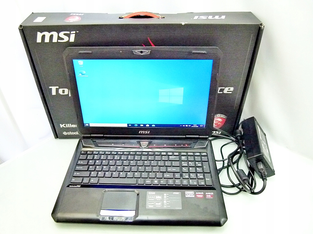 Laptop gamingowy MSI GX60 3BE-262Xpl / 16GB RAM