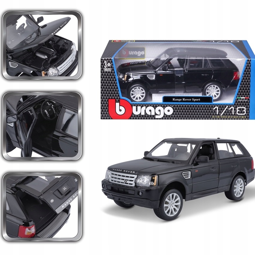 Купить Модель Range Rover Sport Bburago 1:18 18-12069: отзывы, фото, характеристики в интерне-магазине Aredi.ru