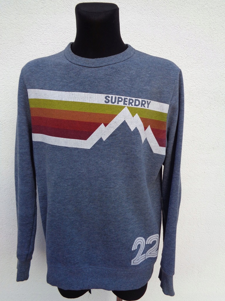 XL SUPERDRY MOUNTAIN BLUZA MĘSKA VINTAGE