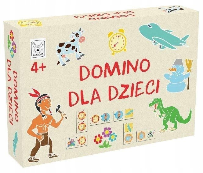 Domino dla Dzieci KANGUR Kangur