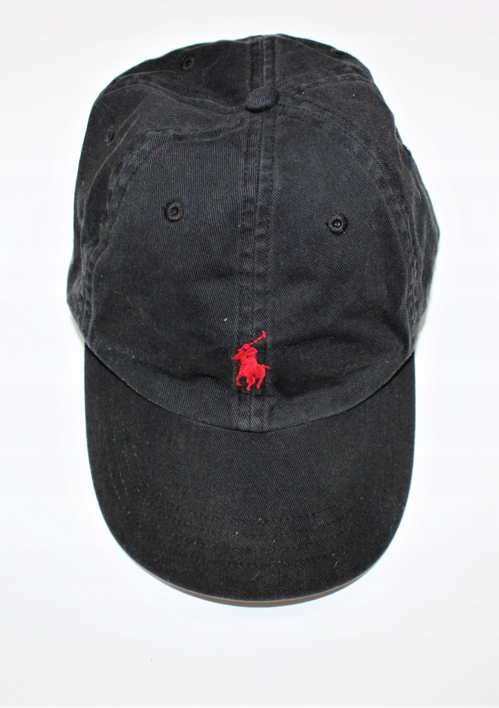 Ralph Lauren czarna czapka z daszkiem