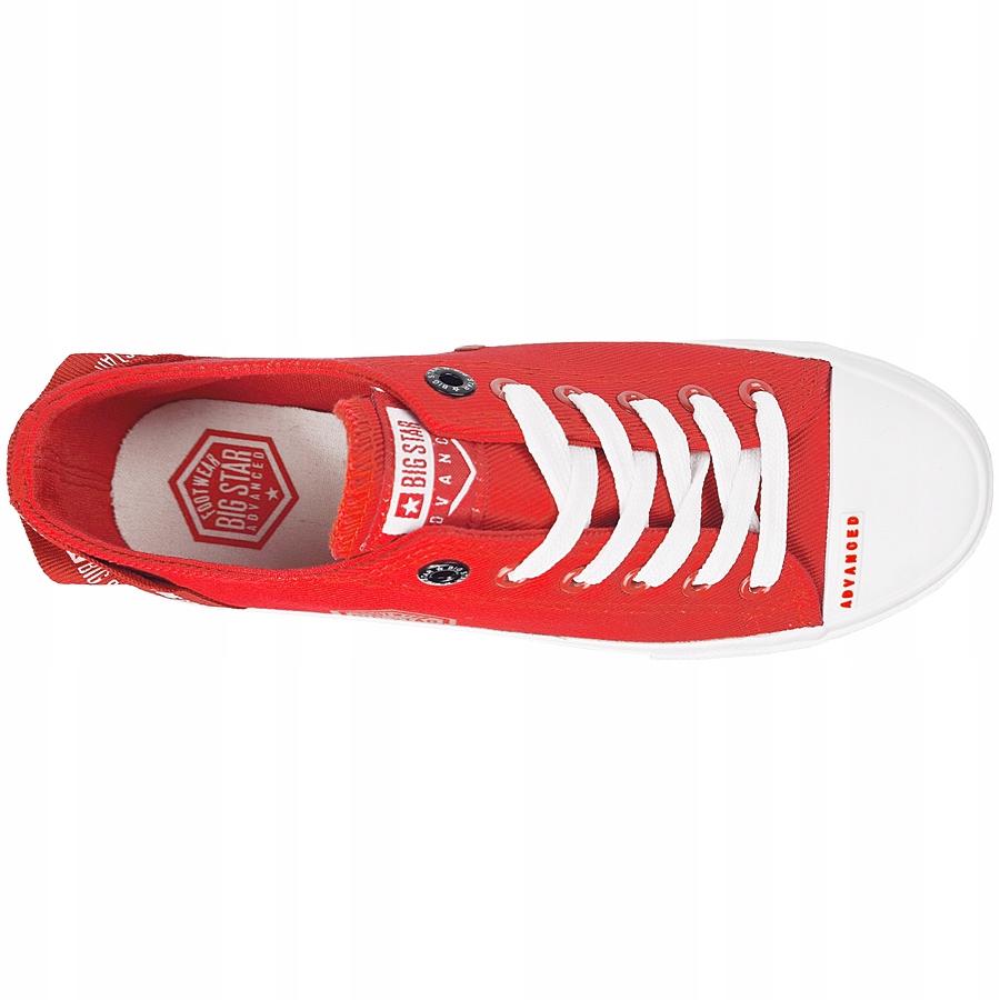 Купить Женские кроссовки Big Star красные туфли FF274207 37: отзывы, фото, характеристики в интерне-магазине Aredi.ru