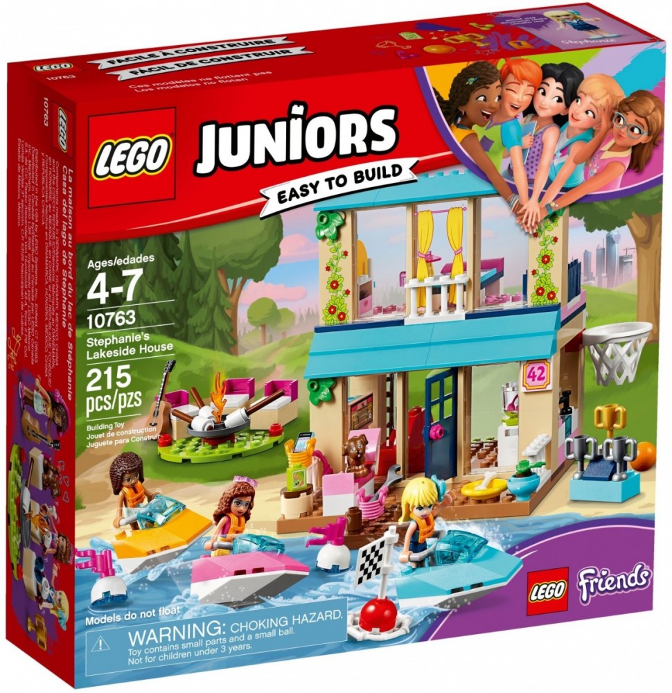 Lego Juniors Domek nad jeziorem Stephanie