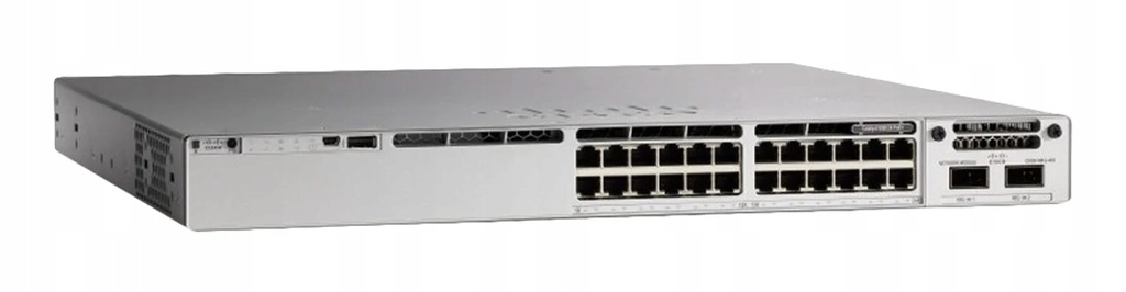 Cisco Catalyst C9300-24UX-E łącza sieciowe Zarządzany L2/L3 10G Ethern...