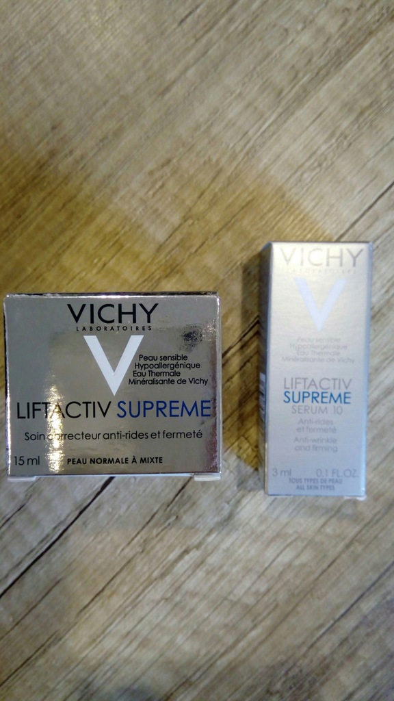 Zestaw Vichy Liftactiv Supreme krem 15ml + serum