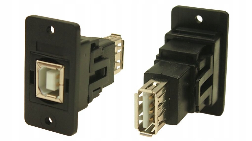 Adapter USB A gn. USB B gn. SLIM