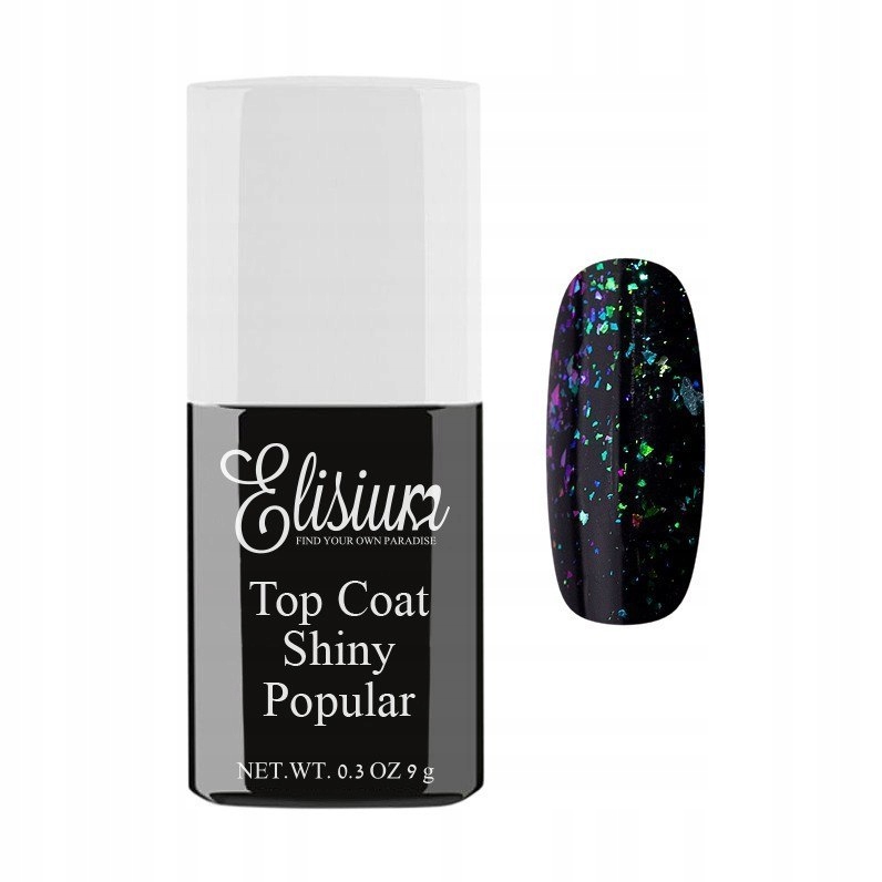 Elisium Top Coat do lakieru hybrydowego - Shiny Po