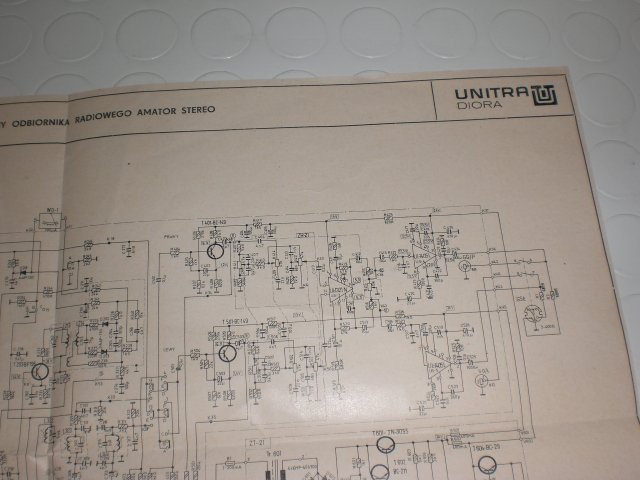 INSTRUKCJA SERWISOWA SCHEMAT IDEOWY UNITRA AMATOR