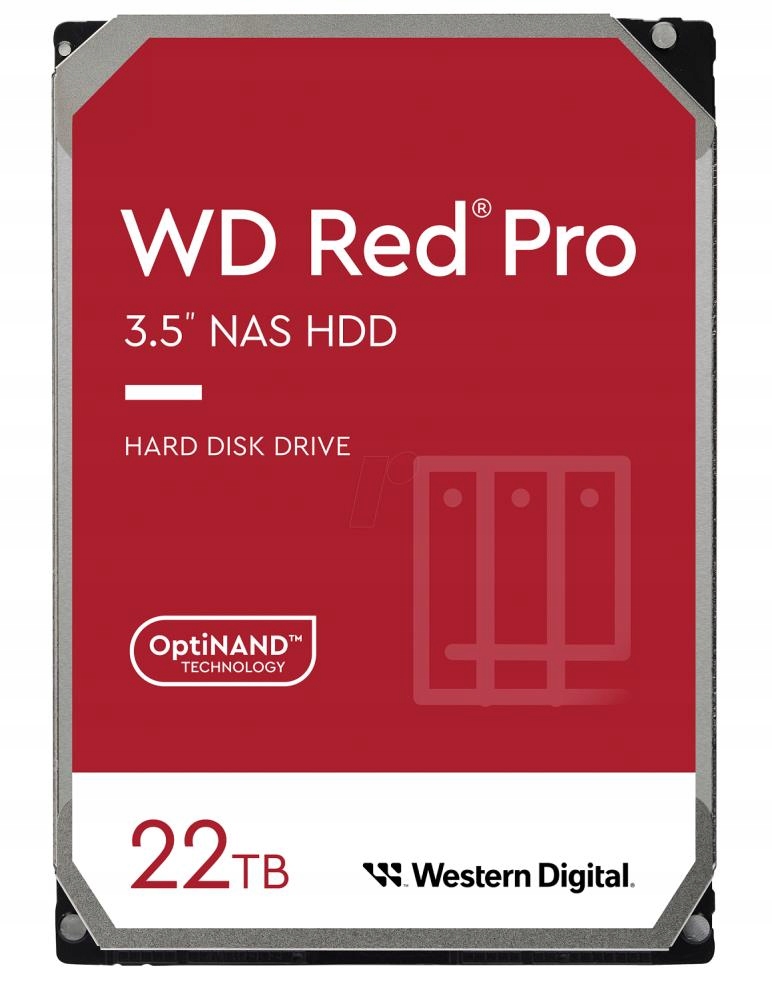 WD Red Pro 22TB (WD221KFGX)