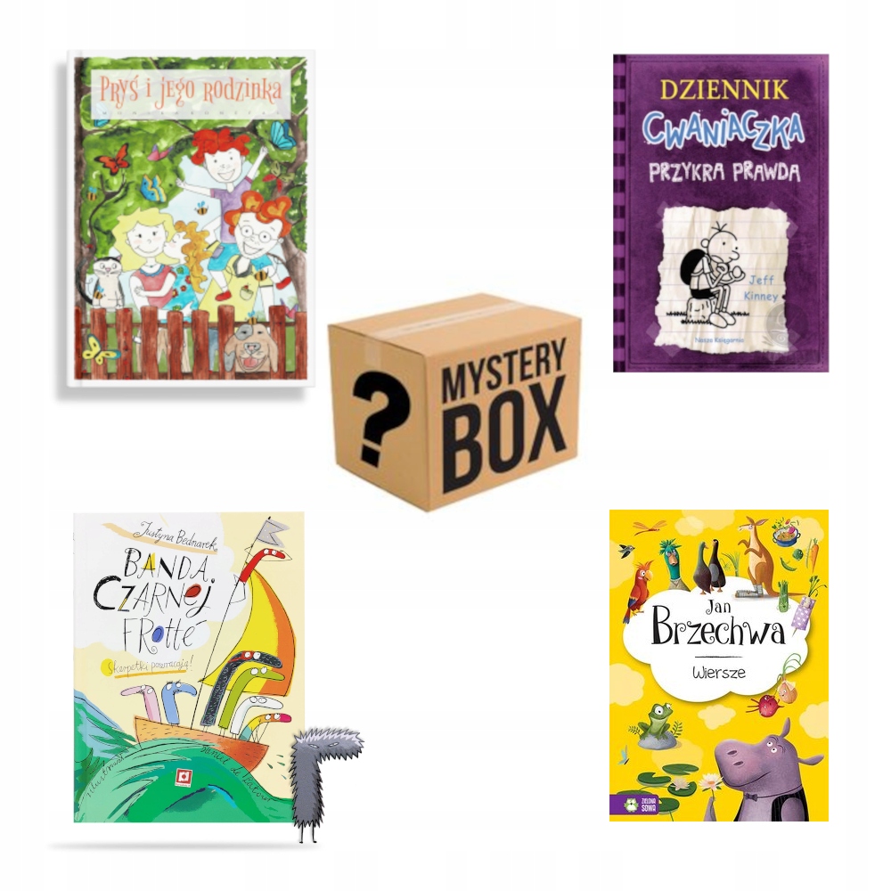 Pakiet 20 szt Książek dla dzieci