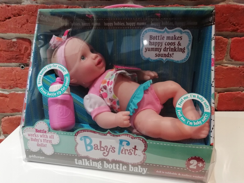 baby's first talking bottle baby