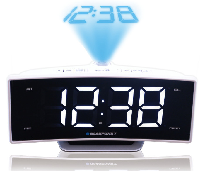 Купить Blaupunkt CRP7WH USB-радио-будильник с проектором: отзывы, фото, характеристики в интерне-магазине Aredi.ru