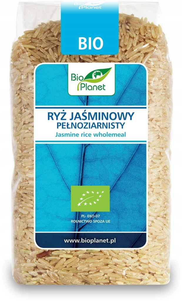 Ryż jaśminowy pełnoziarnisty BIO - Bio Planet- 500