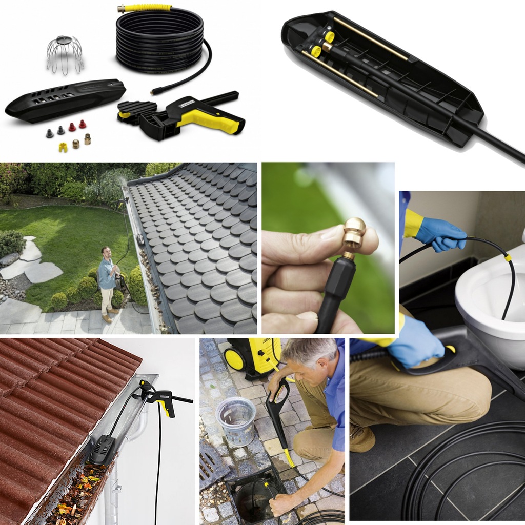 KARCHER PC20 DO CZYSZCZENIA RYNIEN I RUR K 3 4 5 7 6997837213