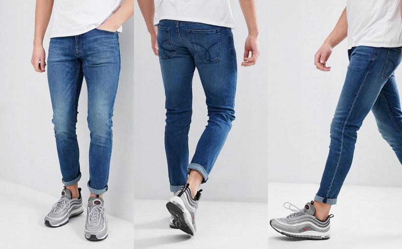 T4J106*CALVIN KLEIN JEANSY SKINNY MĘSKIE W31 U00